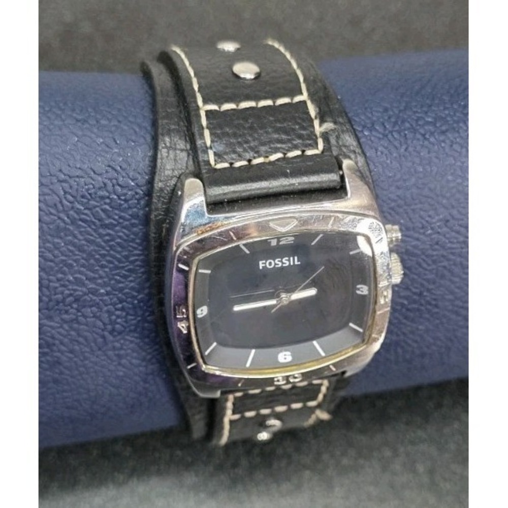 Fossil Keleido Watch Men Watch‎ AM3696 Black Leather